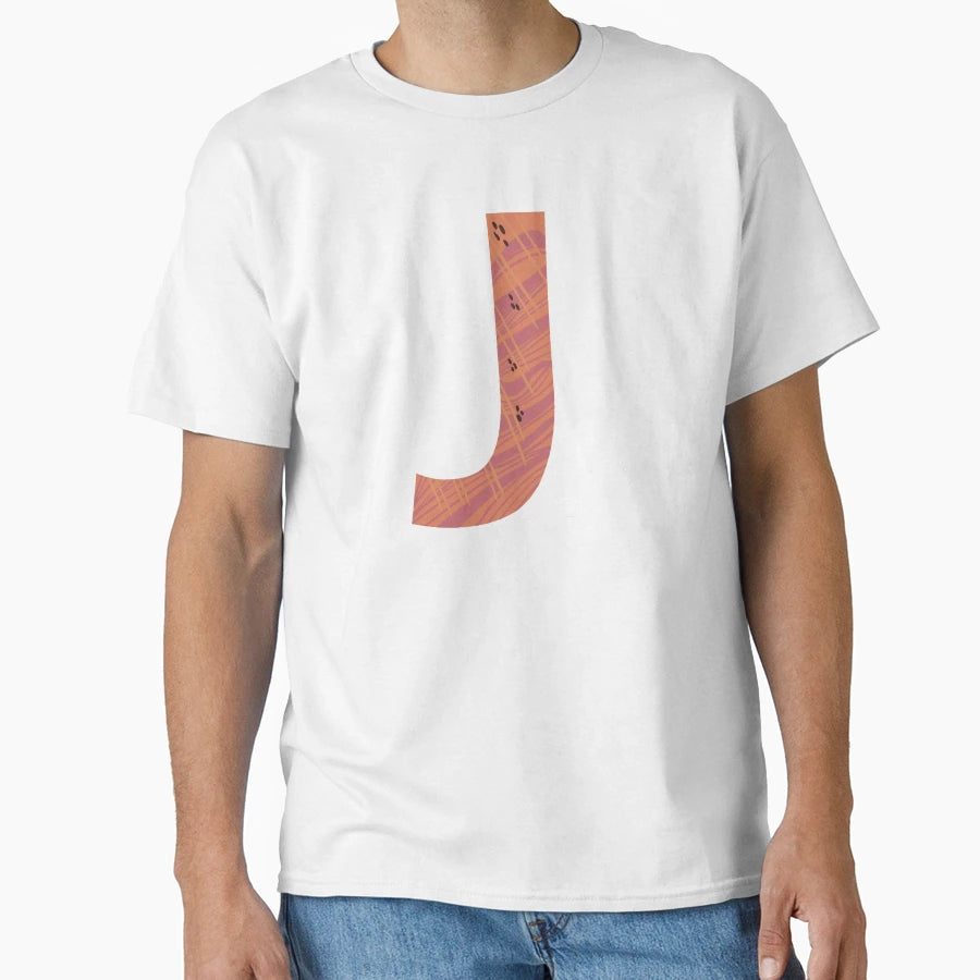 Letter J T-Shirt - Custom Art Print Unisex - T-Shirt, Sweatshirt, Hoodie