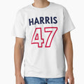 Harris 47 Iv Kamala Harris President T-Shirt - Graphic Print Men Women - T-Shirt, Sweatshirt, Hoodie