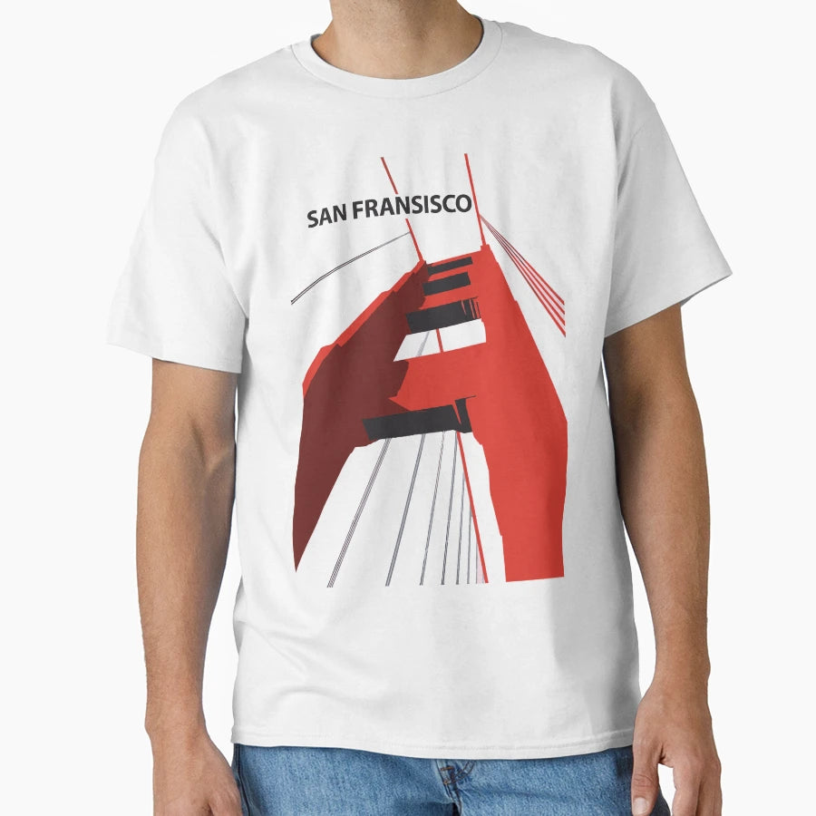 San Fransisco City Love T-Shirt - Casual Everyday Wear for Adults - T-Shirt, Sweatshirt, Hoodie