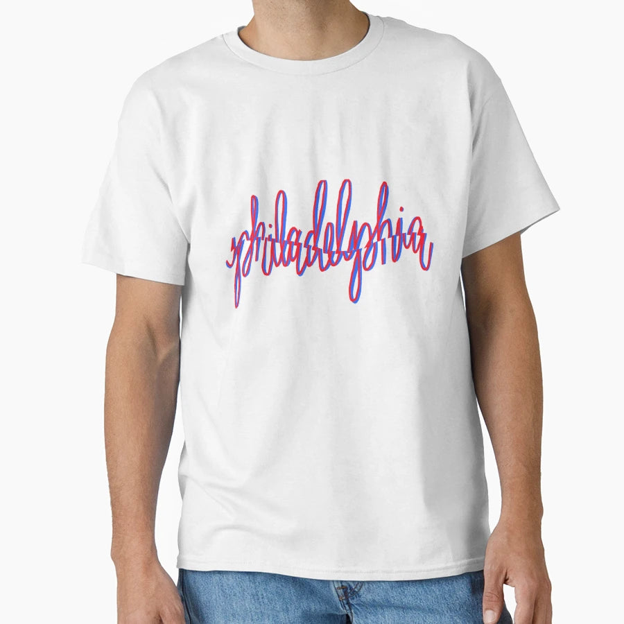 Philadelphia T-Shirt - Minimalist Print Men Women - T-Shirt, Sweatshirt, Hoodie