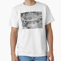 Michigan Stadium Ann Arbor Michigan T-Shirt - Minimalist Print Men Women - T-Shirt, Sweatshirt, Hoodie