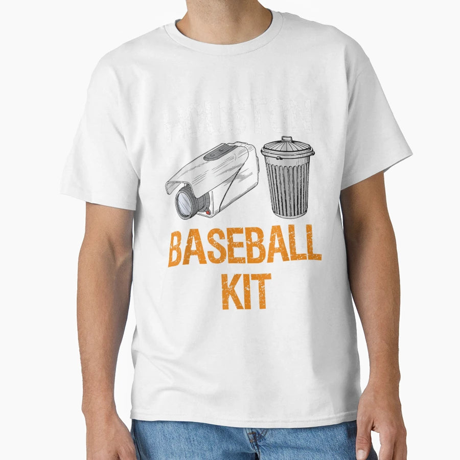 Camera And Trash Can Gag T-Shirt - Casual Everyday Wear Men Women - T-Shirt, Sweatshirt, Hoodie