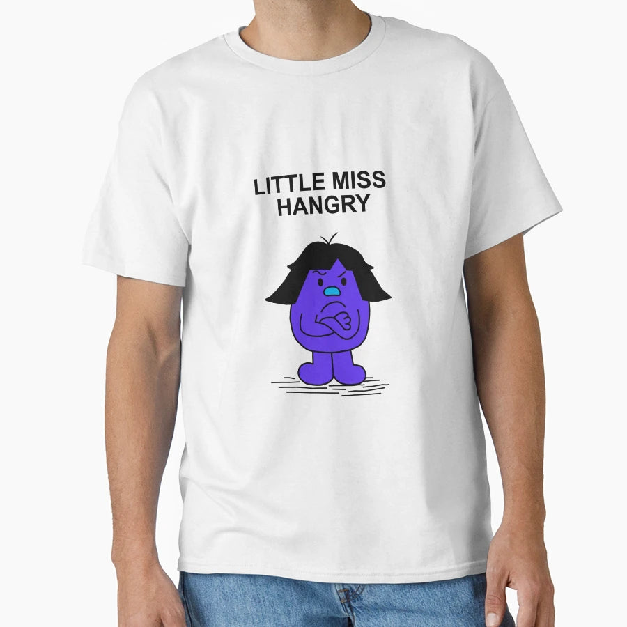 Little Miss Hangry T-Shirt - Custom Art Print for Adults - T-Shirt, Sweatshirt, Hoodie