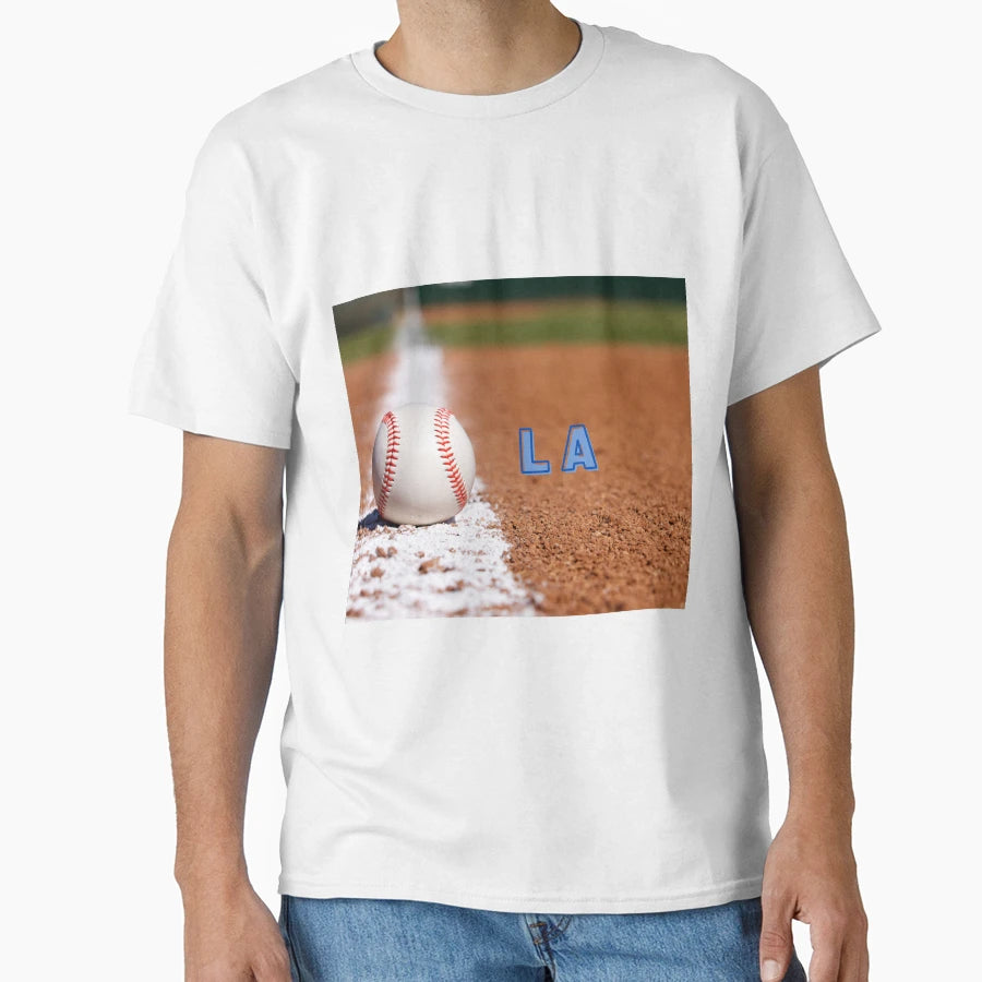 La Baseball Case T-Shirt - Minimalist Print for Adults - T-Shirt, Sweatshirt, Hoodie