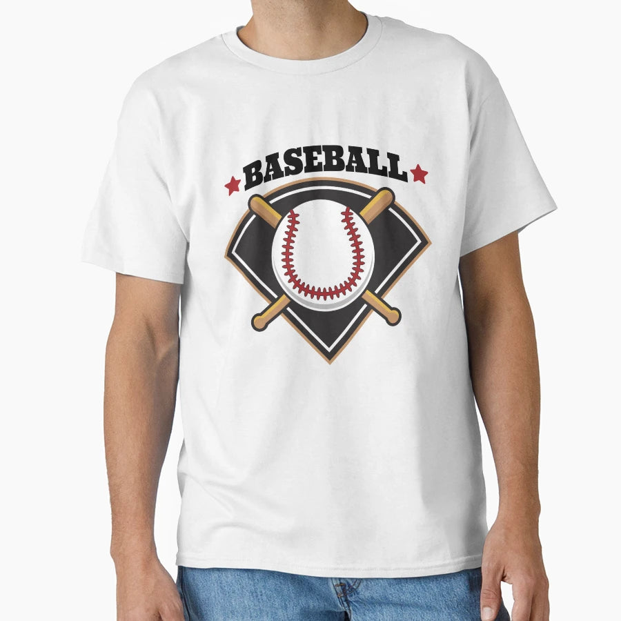Baseball T-Shirt - Custom Art Print Unisex - T-Shirt, Sweatshirt, Hoodie