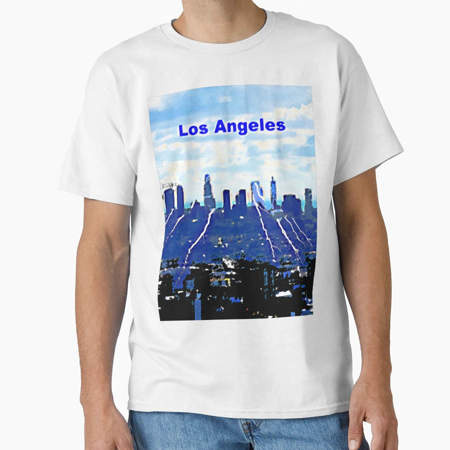 Los Angeles Magic City T-Shirt - Casual Everyday Wear Unisex - T-Shirt, Sweatshirt, Hoodie