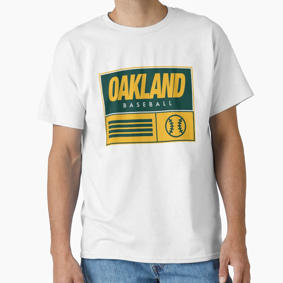 Oakland Baseball T-Shirt - Graphic Print for Adults - T-Shirt, Sweatshirt, Hoodie
