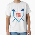 Toronto Abbreviation Baseball Home T-Shirt - Casual Everyday Wear Unisex - T-Shirt, Sweatshirt, Hoodie