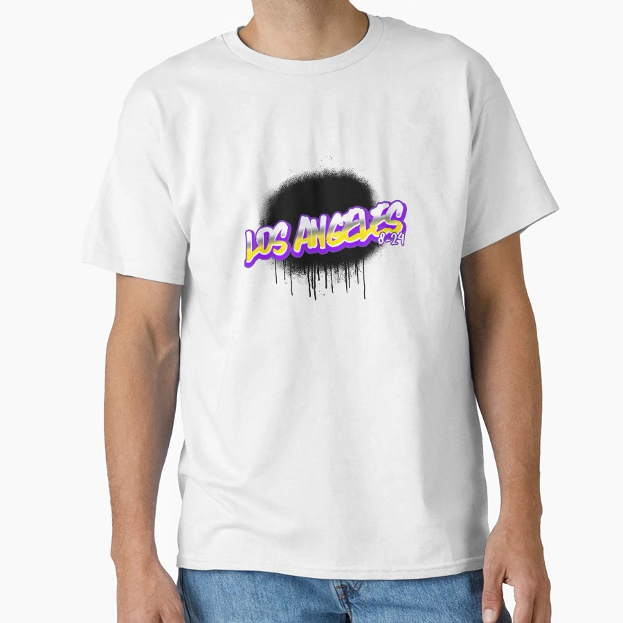 Los Angeles 8 24 T-Shirt - Unique Graphic Men Women - T-Shirt, Sweatshirt, Hoodie