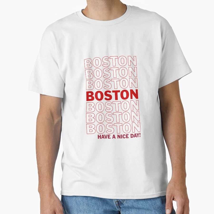 Boston Thank You T-Shirt - Casual Everyday Wear Men Women - T-Shirt, Sweatshirt, Hoodie
