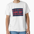 Its Game Day Navy Red T-Shirt - Casual Everyday Wear for Adults - T-Shirt, Sweatshirt, Hoodie