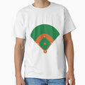 Baseball Field T-Shirt - Novelty Apparel for Adults - T-Shirt, Sweatshirt, Hoodie