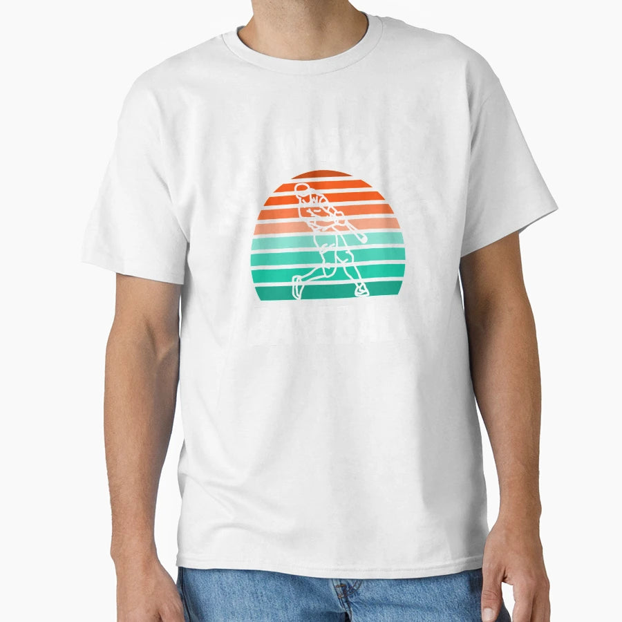 Busy Watching Baseball Hitter Novelty T-Shirt - Unique Graphic for Adults - T-Shirt, Sweatshirt, Hoodie