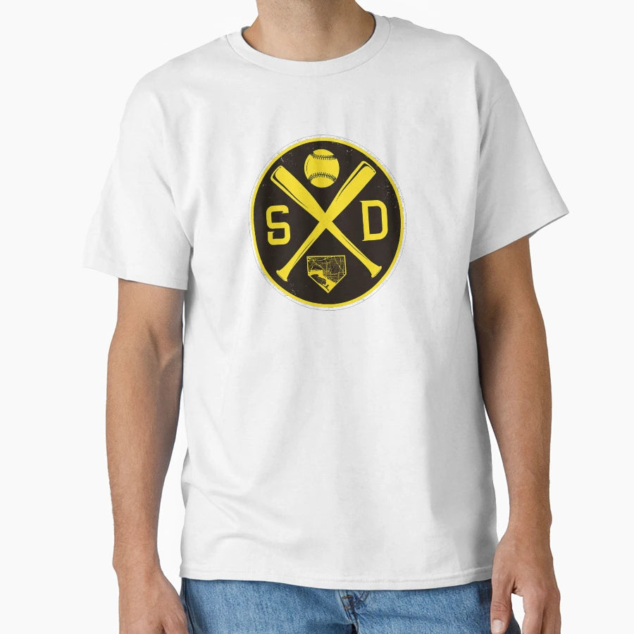 San Diego Padres T-Shirt - Minimalist Print for Adults - T-Shirt, Sweatshirt, Hoodie