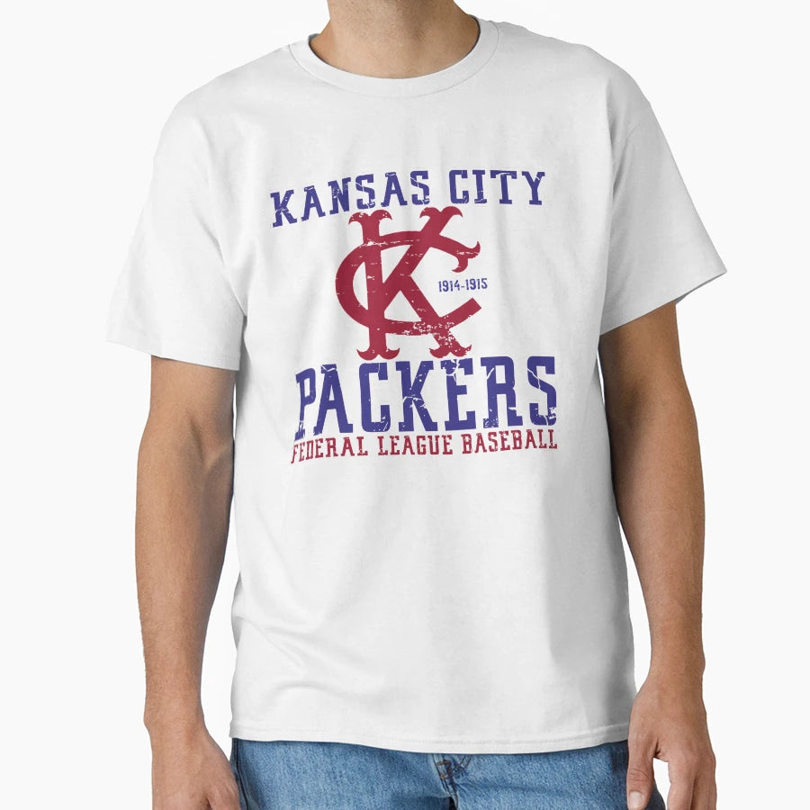 Kansas City Packers Defunct Team T-Shirt - Fun Novelty Design Men Women - T-Shirt, Sweatshirt, Hoodie