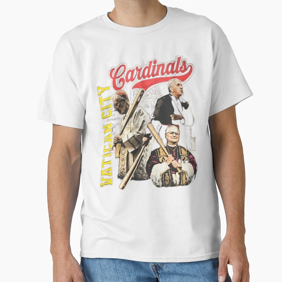 Vatican City Cardinals Baseball T-Shirt - Streetwear Style Unisex - T-Shirt, Sweatshirt, Hoodie