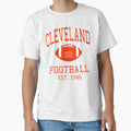 Cleveland Football T-Shirt - Fun Novelty Design for Adults - T-Shirt, Sweatshirt, Hoodie