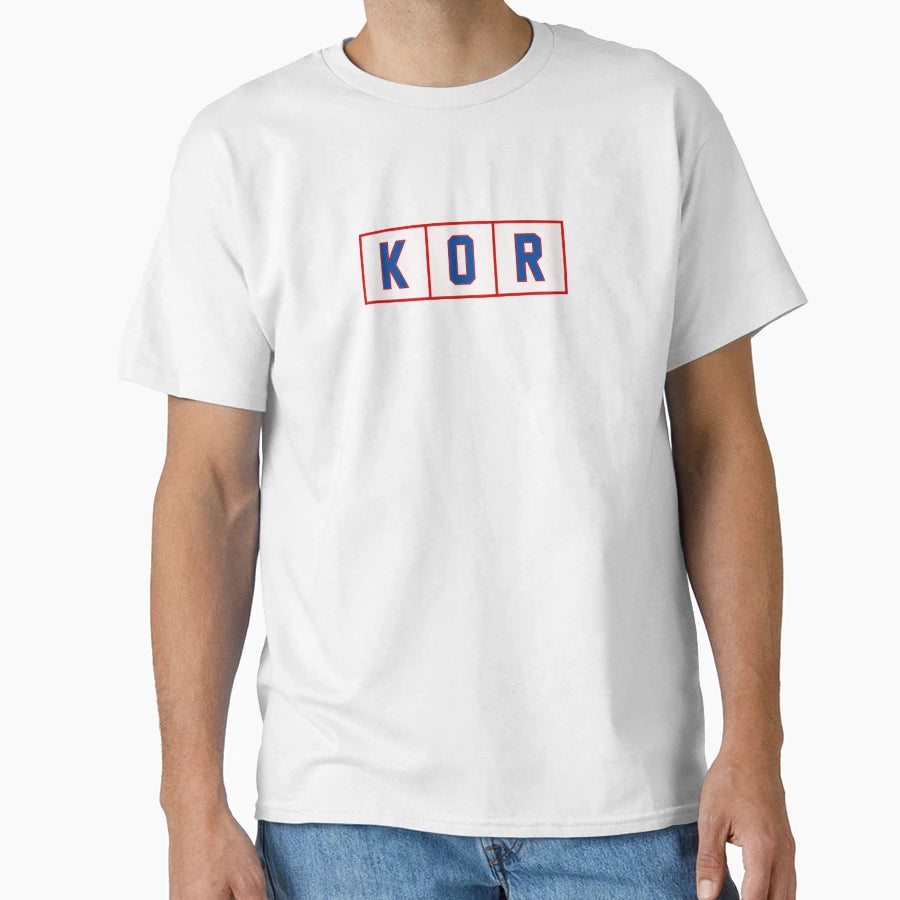 Kor South Korea Trigram Tiles Cobalt T-Shirt - Streetwear Style Men Women - T-Shirt, Sweatshirt, Hoodie