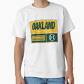 Oakland Baseball T-Shirt - Aesthetic Graphic for Adults - T-Shirt, Sweatshirt, Hoodie