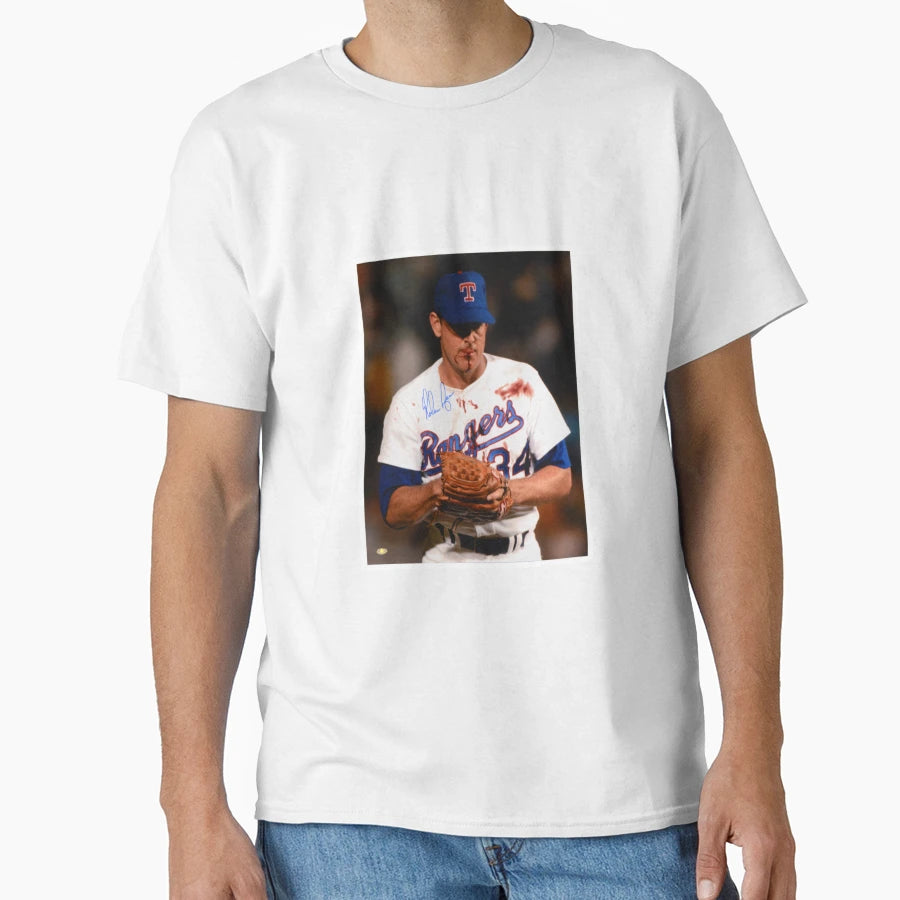 Nolan Ryan Blood T-Shirt - Fun Novelty Design Unisex - T-Shirt, Sweatshirt, Hoodie