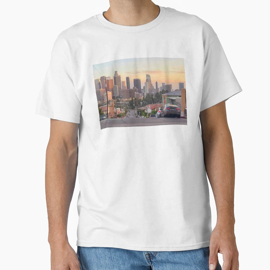 California La Wide T-Shirt - Graphic Print Unisex - T-Shirt, Sweatshirt, Hoodie