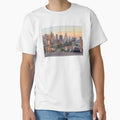 California La Wide T-Shirt - Graphic Print Unisex - T-Shirt, Sweatshirt, Hoodie