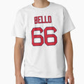Brayan Bello 66 Red Sox T-Shirt - Minimalist Print for Adults - T-Shirt, Sweatshirt, Hoodie