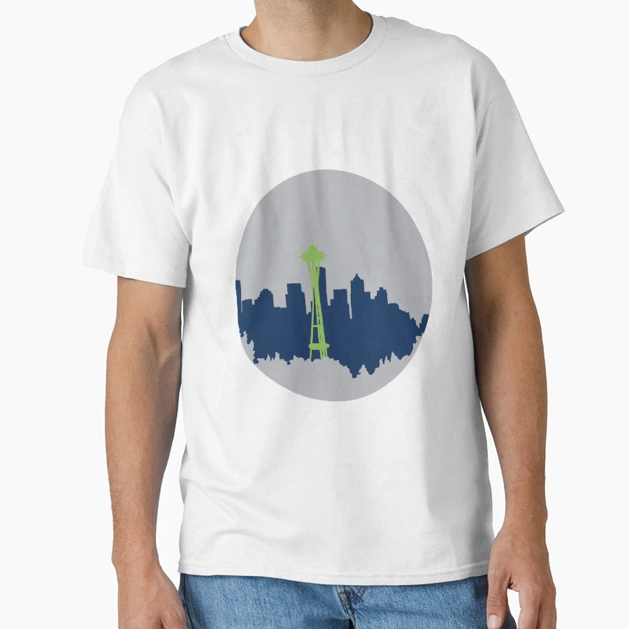 Seattle Logo T-Shirt - Trendy Graphic Unisex - T-Shirt, Sweatshirt, Hoodie