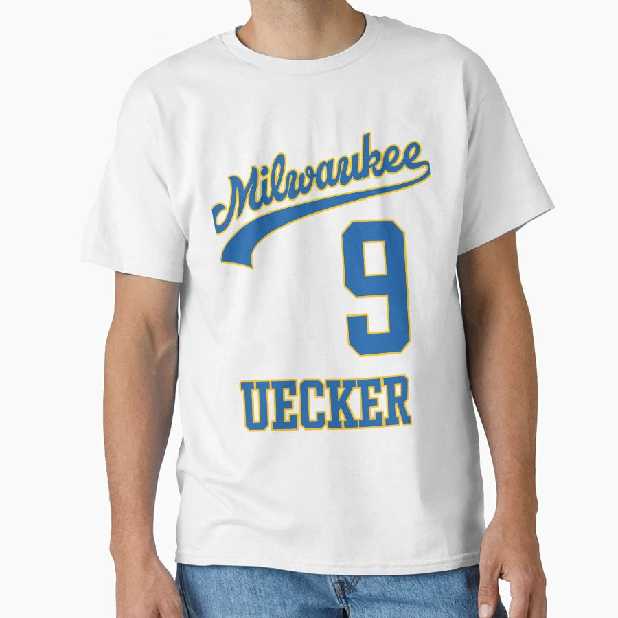 Bob Uecker Baseball Jersey Tribute T-Shirt - Fun Novelty Design Men Women - T-Shirt, Sweatshirt, Hoodie