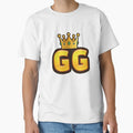 Gg Twitch Emotes King T-Shirt - Custom Art Print Unisex - T-Shirt, Sweatshirt, Hoodie