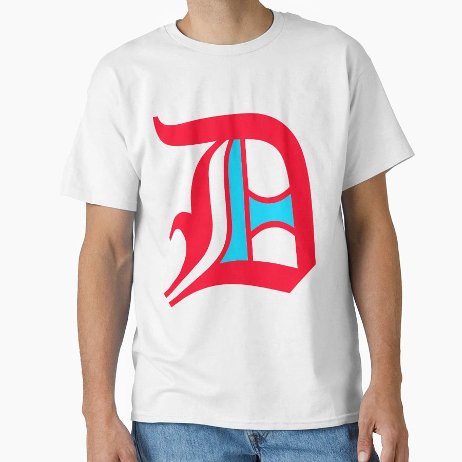 Letter D Old English T-Shirt - Custom Art Print Men Women - T-Shirt, Sweatshirt, Hoodie