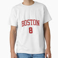 Boston 8 T-Shirt - Streetwear Style Unisex - T-Shirt, Sweatshirt, Hoodie