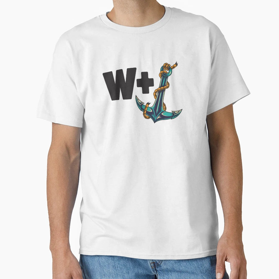 W Anchor Funny Pun Cheeky Wordplay T-Shirt - Novelty Apparel Unisex - T-Shirt, Sweatshirt, Hoodie