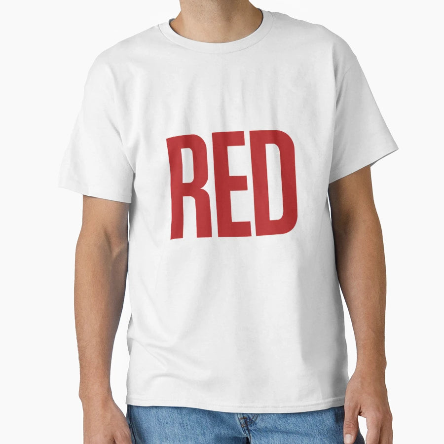 Red Music T-Shirt - Novelty Apparel for Adults - T-Shirt, Sweatshirt, Hoodie