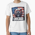 Chicago Patriot T-Shirt - Aesthetic Graphic Men Women - T-Shirt, Sweatshirt, Hoodie