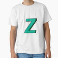 Green Z T-Shirt - Minimalist Print for Adults - T-Shirt, Sweatshirt, Hoodie