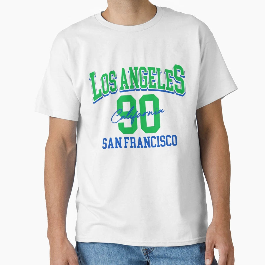 Los Angeles California 90 San Francisco T-Shirt - Unique Graphic Men Women - T-Shirt, Sweatshirt, Hoodie