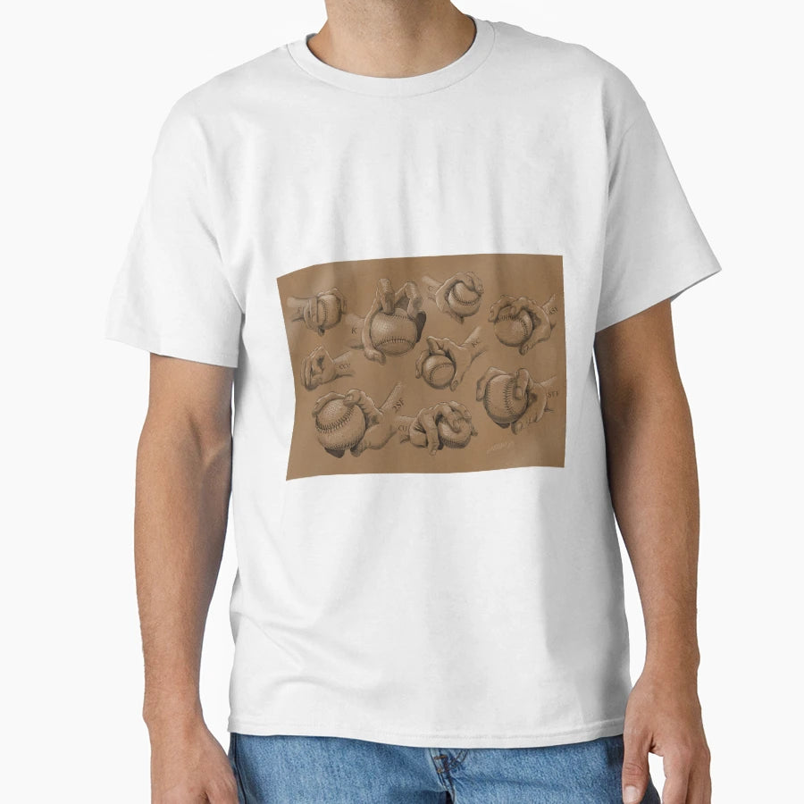 Get Baseball Grip T-Shirt - Unique Graphic Unisex - T-Shirt, Sweatshirt, Hoodie