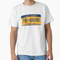 Bronx New York License Plate T-Shirt - Trendy Graphic Men Women - T-Shirt, Sweatshirt, Hoodie