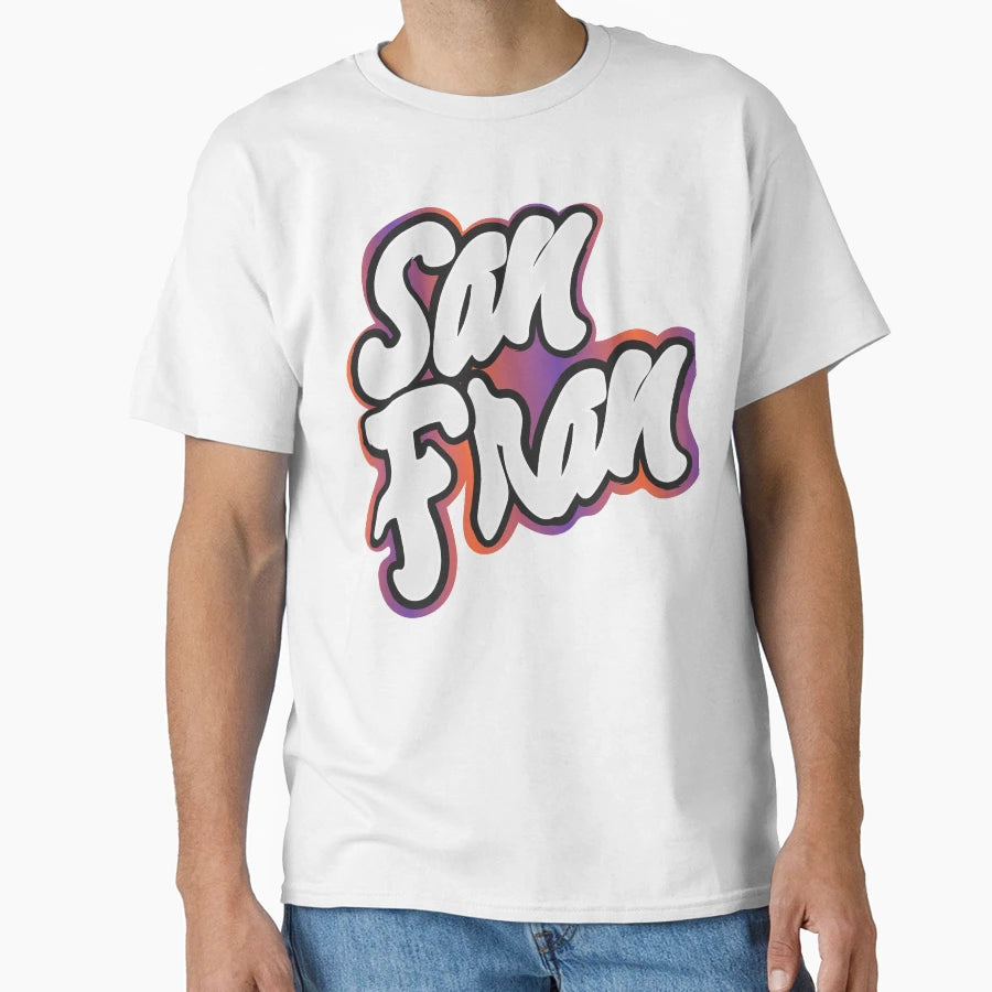 San Fran City Connect T-Shirt - Fun Novelty Design Unisex - T-Shirt, Sweatshirt, Hoodie