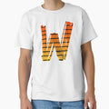 Letter W Initials T-Shirt - Novelty Apparel Unisex - T-Shirt, Sweatshirt, Hoodie