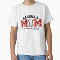 Baseball Mom T-Shirt - Novelty Apparel for Adults - T-Shirt, Sweatshirt, Hoodie