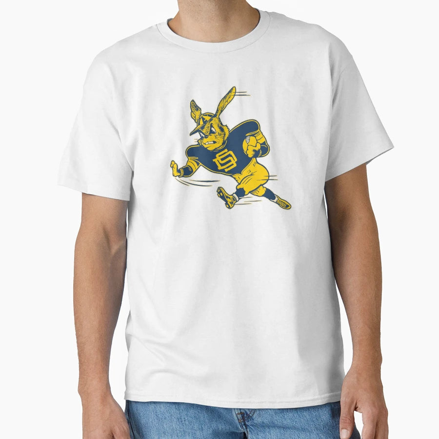 Football Jackrabbit Colors T-Shirt - Aesthetic Graphic for Adults - T-Shirt, Sweatshirt, Hoodie