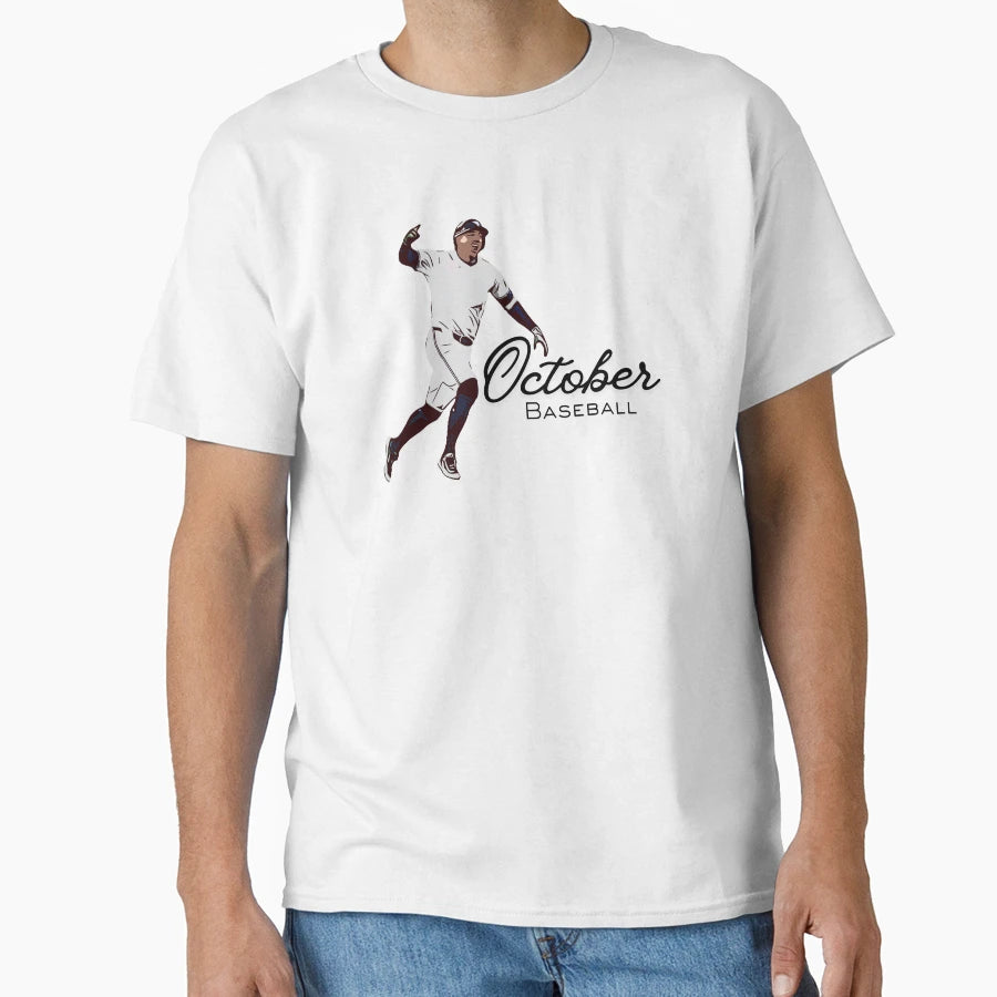 Toronto October Baseball T-Shirt - Minimalist Print Unisex - T-Shirt, Sweatshirt, Hoodie