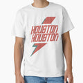 Houston Repeat Lightning Red T-Shirt - Casual Everyday Wear Men Women - T-Shirt, Sweatshirt, Hoodie