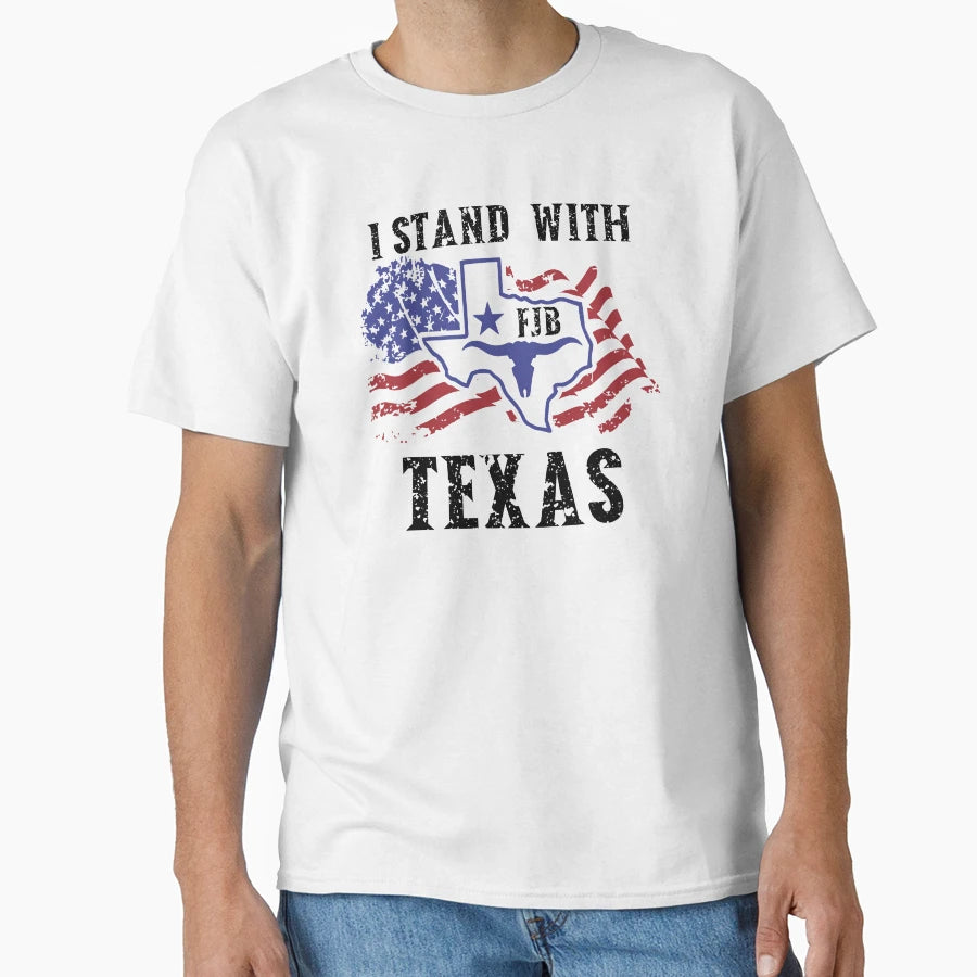 I Stand Texas Fbj T-Shirt - Novelty Apparel Men Women - T-Shirt, Sweatshirt, Hoodie