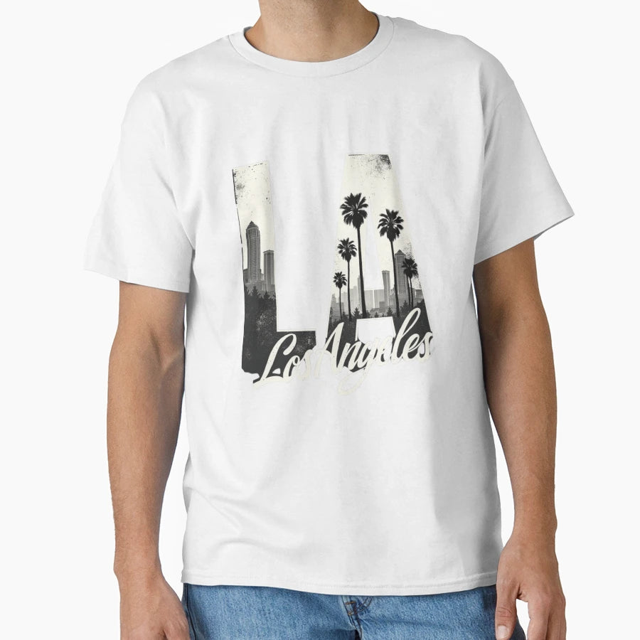 Los Angeles California T-Shirt - Fun Novelty Design Unisex - T-Shirt, Sweatshirt, Hoodie