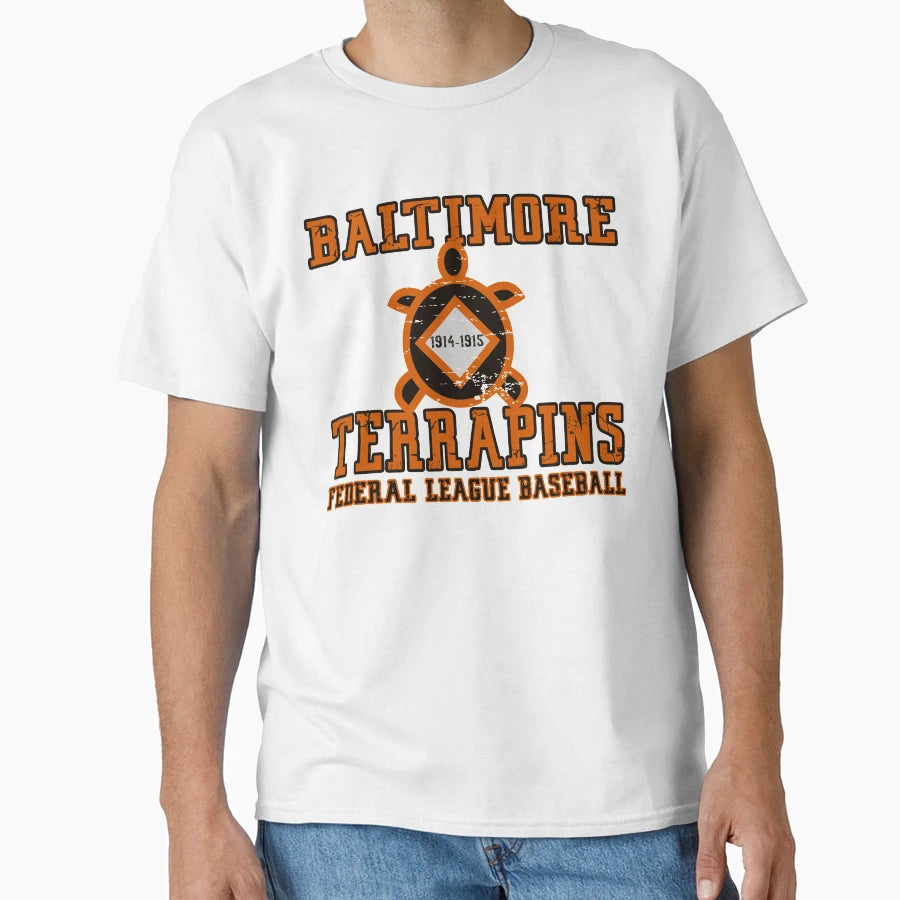 Baltimore Terrapins Defunct Team T-Shirt - Aesthetic Graphic Unisex - T-Shirt, Sweatshirt, Hoodie