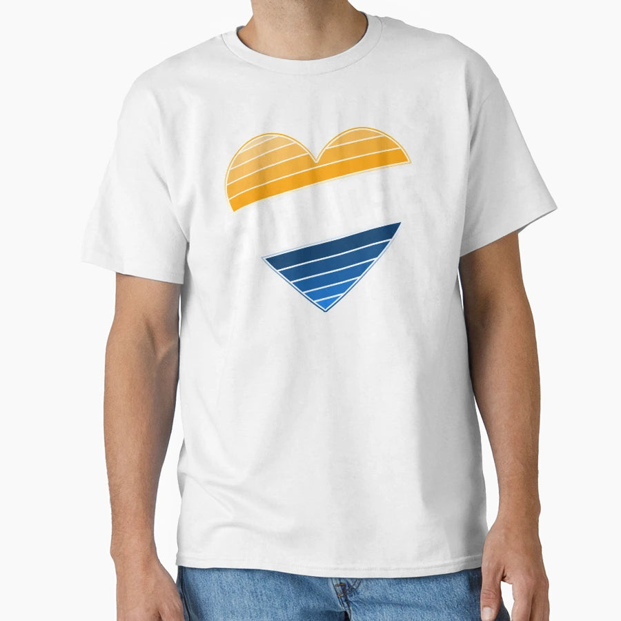San Jose I Love San Jose Gradient Flag T-Shirt - Novelty Apparel Unisex - T-Shirt, Sweatshirt, Hoodie