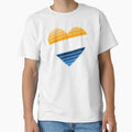 San Jose I Love San Jose Gradient Flag T-Shirt - Novelty Apparel Unisex - T-Shirt, Sweatshirt, Hoodie